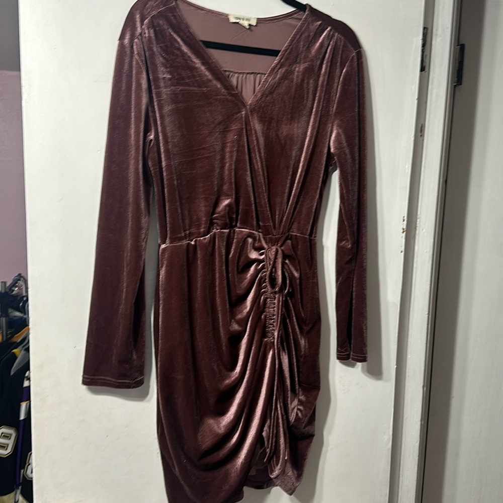 Boutique Velvet Cocktail Dress
